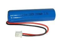 3.7V Lithium Li-Ion 18650 2000mAh 7.4WH 1S1P Wireless Trailer Light Battery