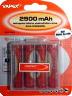Vapextech 2900 mAh NiMH AA Rechargeable Batteries
