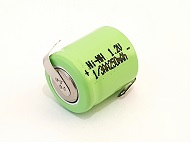 Rechargeable 1/3AA 1.2V 250mAh NiMH Battery for AMB160, AMB260 and TAG Transponders