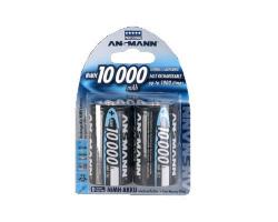 Ansmann D Size 10000mAh NiMH Rechargeable Batteries