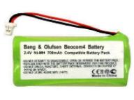 Bang & Olufsen 2HR-AAAU replacement battery pack 2.4V NiMH 700mAh for Beocom 4 phone