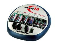 Ansmann Energy 16 for AAA, AA, C, D & 9V batteries