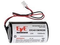 Visonic Powermax Siren Battery ER34615M for MCS-730 0-9912-K 0-9913-J