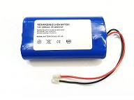 Replacement 3.7V 4400mAh 4.4Ah Li-Ion battery for Zafferano Poldina Pro Mini Table Light, Reading Lamps and Night Lights