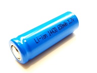 Lithium Li-Ion 3.7V 14430 4/5AA 650mAh Rechargeable Battery