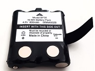 Replacement 4.8V NiMH Battery Pack IXNN4002B For Motorola TLKR, XTR and XTB Radios