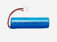 Solar Light 3.6V Lithium Li-Ion 18650 2000mAh 1S1P Replacement Battery Pack