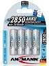 Ansmann 2850 mAh NiMH AA Rechargeable Batteries