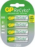 GP Recyko AA 2600 mAh NiMH Batteries - pre-charged