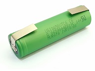 Sony VTC6 Li-Ion 18650 NMC Rechargeable Battery with solder tags - 3.7V 3000mAh 30Ah US18650VTC6 11.1Wh Lithium tagged cell